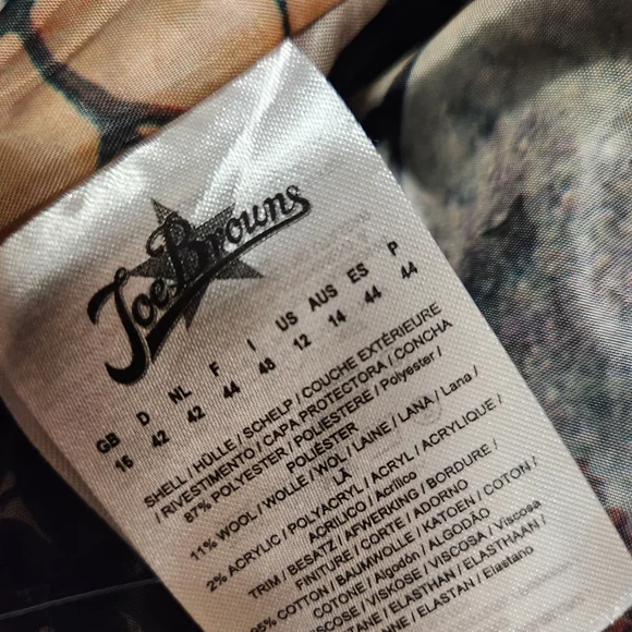 Joe Browns Teal Checkered Women's Blazer - Picture 6 of 15